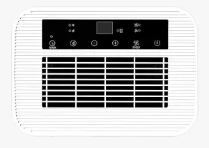 DLUX Smart Dehumidifier 12L Multi-Room Coverage Clothes Dryer For Home - Mould, Damp, Moisture Extraction - Quite Running