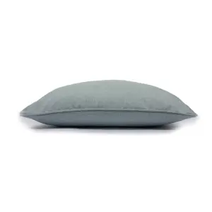 Essentials Twilight Textured Weave Piped Feather Filled Cushion