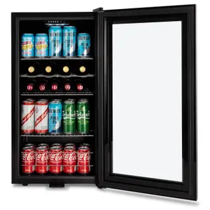 Subcold Ace 90 LED Touch Control Drinks Fridge Black