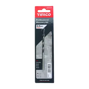 Timco - Professional Masonry Bit (Size 6.0 x 100 - 1 Each)