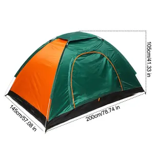 Totman Tent Green/Orange