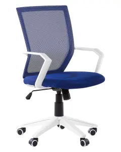 Desk Chair Office Chair Dark Blue RELIEF