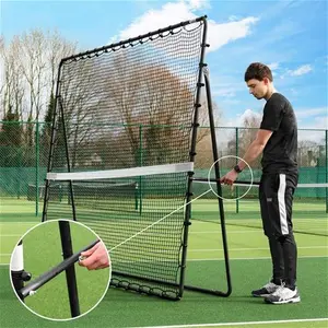 Freestanding Adjustable Tennis Rebounder [9ft X 7Ft] [Ultra Durable]