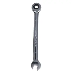 8mm Metric Combination Ratchet Ratcheting Spanner Wrench Bi-Hex 12 Sided