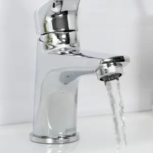 Bristan Vector Standard Chrome effect Basin Mixer Tap