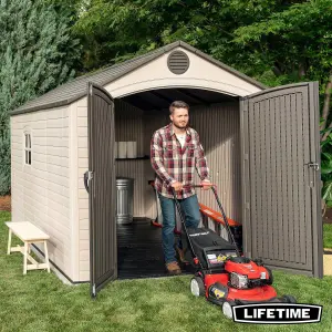 Lifetime 8 Ft. x 12.5 Ft. Outdoor Storage Shed