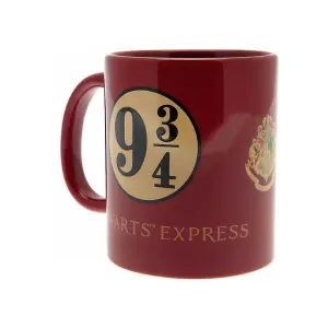 Harry Potter Hogwarts Express Platform 9 3/4 Mug Red (One Size)