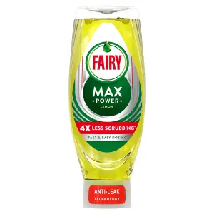 Fairy Max Power Lemon Kitchen Dishes Washing liquid, 640ml