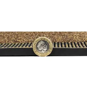  W45 x L75 cm Non-Slip Outdoor Door Mat Gold