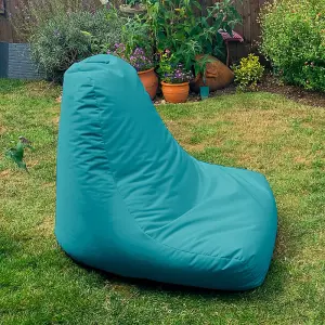 rucomfy Outdoor Water Resistant Adult Chair Beanbag - Turquoise