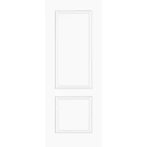 Berlin Prefinished White Internal Door 198.1cm H x 68.6cm W x 3.5cm D