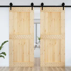 Berkfield Door NARVIK 95x210 cm Solid Wood Pine