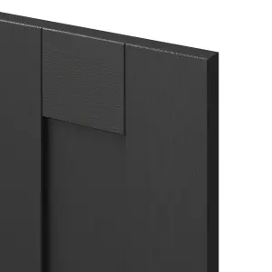 GoodHome Verbena Matt charcoal Shaker Tall wall Cabinet door (W)250mm (H)895mm (T)20mm