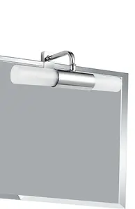 Luminosa SPOT 2 Light Bathroom Over Mirror Light Chrome 23x9x17cm