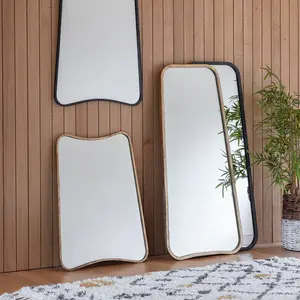 Ava Framed 121cm Full Length Mirror  Black