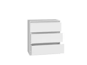 M3 Malwa Chest of Drawers White