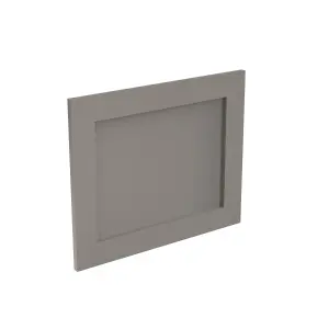 Kitchen Kit Appliance Door 490mm Shaker - Ultra Matt Dust Grey