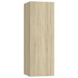 Berkfield TV Cabinet Sonoma Oak 30.5x30x90 cm Engineered Wood