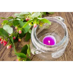 URBNLIVING Set of 18 Rainbow Cloud Scented Tea light Candles