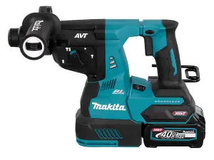 Makita HR003GD201 XGT 40VM ax SDS Plus BL Rotary Hammer 40V 2 x 2.5Ah Li-ion