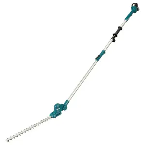 Makita DUN461WZ LXT 18v Telescopic Pole Hedge Cutter Long Reach + 6ah Battery