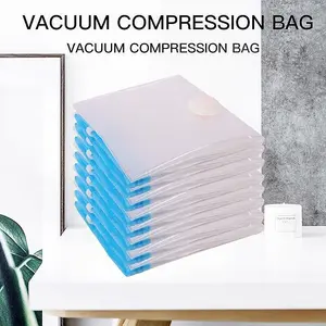 Reusable Vacuum Storage Bags, Double-Zip Sealed & Space Saving Bags