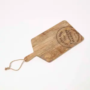 Homescapes Vintage Wooden Cutting Board Cheese Appetizer Board