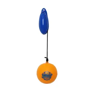 Smart Ball Football Kick Trainer Blue/Orange (One Size)