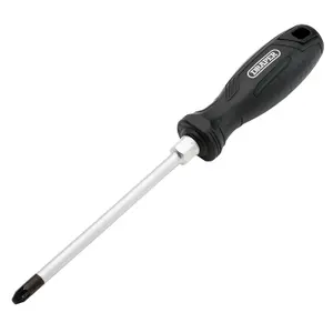 Draper Pozi Hard Grip Screwdriver, PZ3 x 150mm 13524