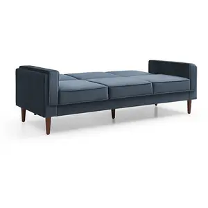 Toby Sofa Bed Ink Velvet In Athena Ink Velvet