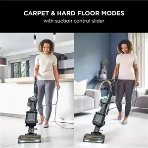 Shark Anti Hair Wrap NZ690UK Upright Vacuum Cleaner With Lift-Away, Teal