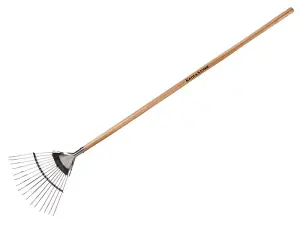 Kent & Stowe 70100741 Stainless Steel Garden Life Lawn & Leaf Rake, FSC K/S70100741