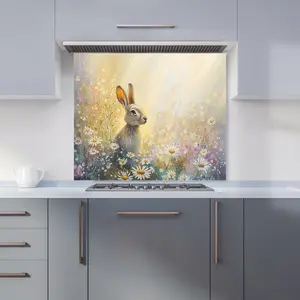 Ava Sterling: 00011 Premium Glass Kitchen Splashback W900mm x H750mm