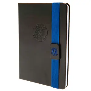 Rangers FC A5 Notebook Black/Royal Blue (One Size)