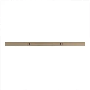 GoodHome Cusko Walnut effect Rectangular Floating shelf (L)80cm x (D)23.5cm