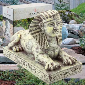 Zen Garden Egyptian Sphinx 12 Inch Ornament