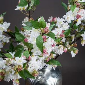 Hill Interiors English Blossom Branch Faux Plant