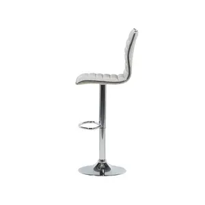 Greta Height Adjustable Swivel Bar Stool (Set of 2)