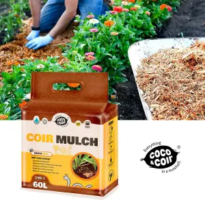 Coco&Coir Coco Chip - 60L/4.5KG - Peat Free Mulch