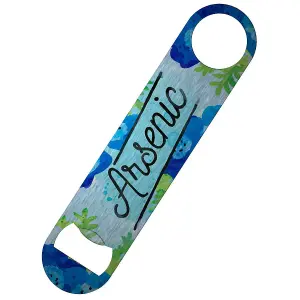 Deadly ox nic Bar Blade Bottle Opener Blue (One Size)