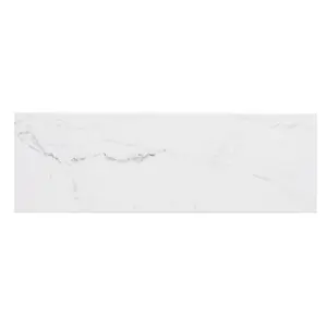 Elegance White Gloss Marble effect Ceramic Wall Tile Sample