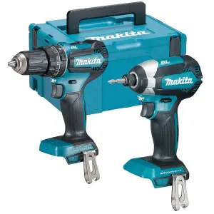 Makita 18v DLX2283 Brushless Kit DHP485 Hammer Drill DTD153 Impact Driver +Case