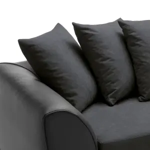 Dylan Collection 3 Seater Sofa in Black