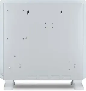 Devola Designer 0.5Kw Smart Glass Panel Heater With Timer White - DVPW500WH