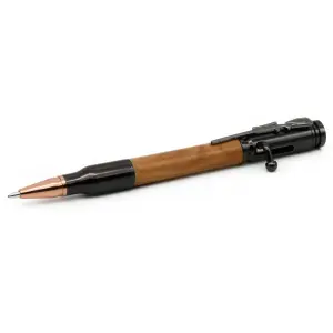 Rotur Bolt Action Pen Kit Gun Metal & Copper Tip