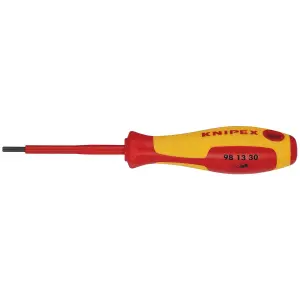 Draper KNIPEX 98 13 30 VDE Insulated Hexagon Screwdriver, 3.0 x 75mm 18775