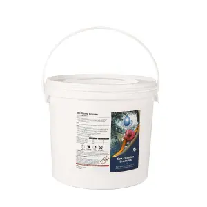 5 Kg Chlorine Granules Blue Sparkle Water Treatment for Rapid Disinfecting and Cleaning of Hot Tub Spa and Swimming Pool