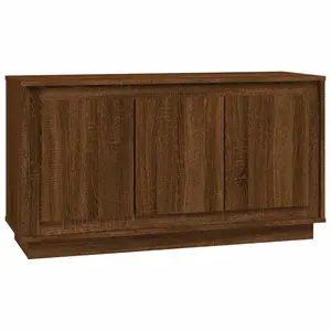 Alpen Home Sideboard Sonoma Oak 102X35x55 Cm Engineered Wood Brown Oak