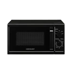 Cookology 800W Microwave 20L Manual Control Freestanding - CMAFS20LBK Black