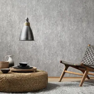 Imitations Concrete Effect Wallpaper Grey Erismann 6321-10